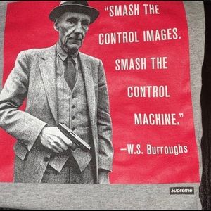 Supreme Burroughs Tee Gray Size L SS16